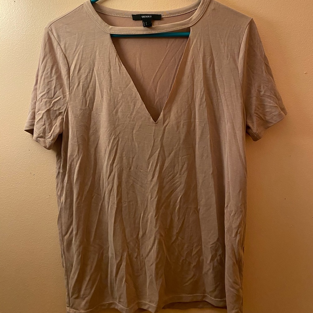 Forever 21 Pale Pink Top